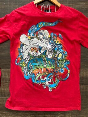 Vintage Boy's Red AND1 Shirt Size Large Long Sleeve Graphic T Basketball
